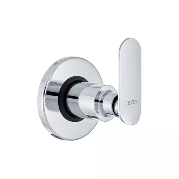 CERA Brooklyn Single Lever Wall Mount Stop Cock Exposed Part for 20 mm Pipeline, F1018351