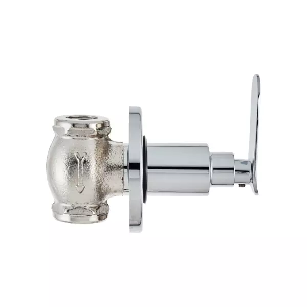 CERA Brooklyn Single Lever Wall Mount Stop Cock Exposed Part for 20 mm Pipeline, F1018351