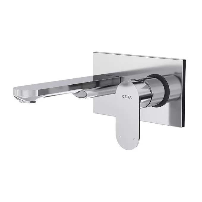 Cera Curve Wall Mount Single Liver Mixer Exposed Part, F1023474