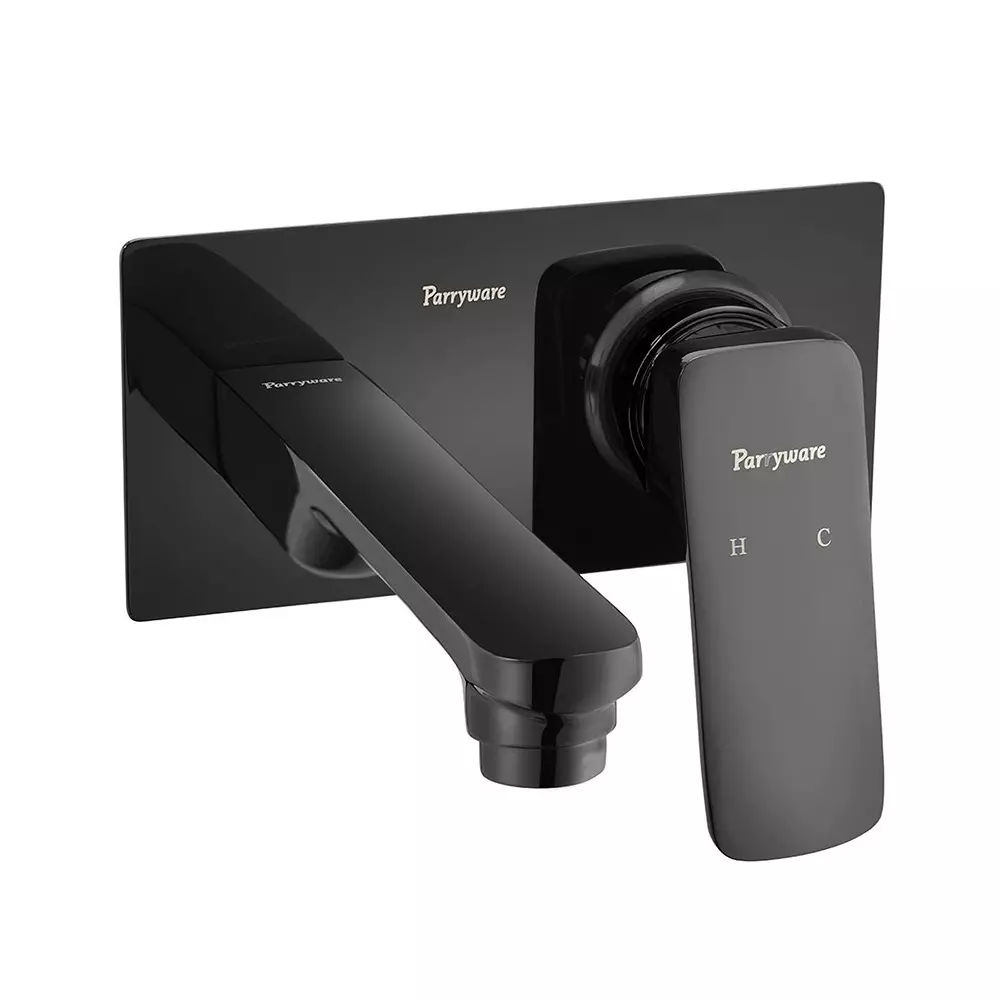 Parryware Basin Mixer Quattro Black Matt Finish, T23767C