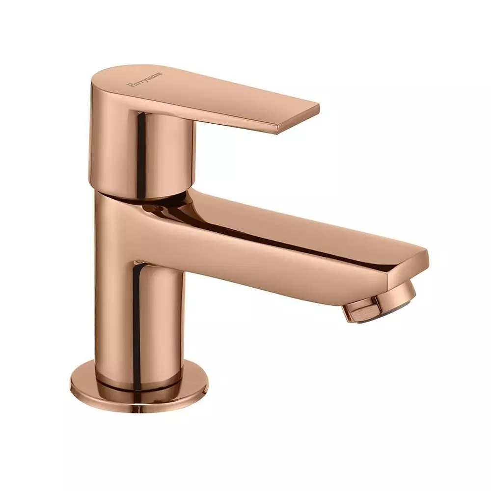 Parryware Pillar Cock Praseo Deep Rose Gold Chrome Finish, G5801A4