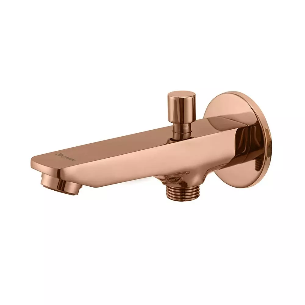 Parryware Spout with Diverter Praseo Deep Rose Gold Chrome Finish, G5828A4