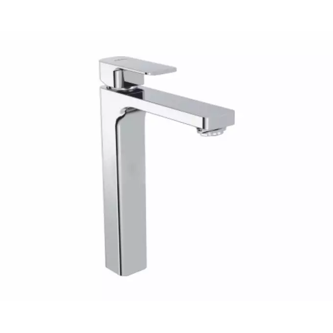 CERA RUBY Basin Mixer Single Lever Deck Mount Chrome Plating Chrome, F1005453