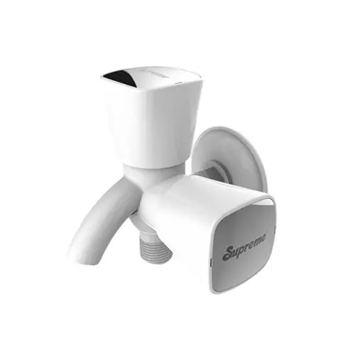 SUPREME Crown Series 2-Way Bib Tap Quarter Turn Plastic