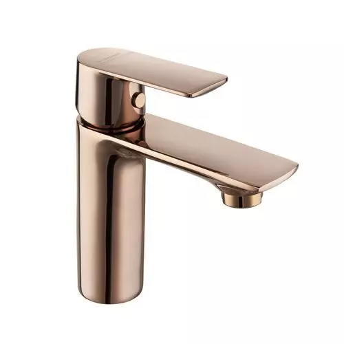 Somany Single Lever Basin Mixer French Collection Elysees Series Rose Gold Deck Mount, 272111380061