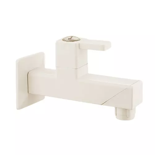 TRIJAL Oscar Long Body With Flange Ivory 15 mm Thread & 20 mm Spindle, OSR-101 (Pack of 24)