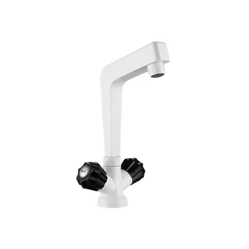 TRIJAL Angel Elite Center Hole Basin Mixer Premium White, Charcoal, AGE-118 (Pack of 12)