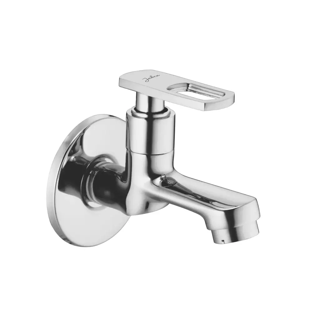 Jabra Bib Cock Apolo Series Brass Chrome Finish Wall Mount Silver