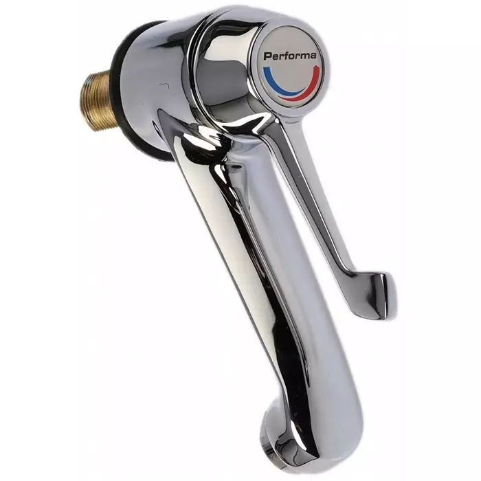 Pegler Yorkshire Chrome Plated Brass Lever Monobloc Mixer Tap 3/4in, 319007