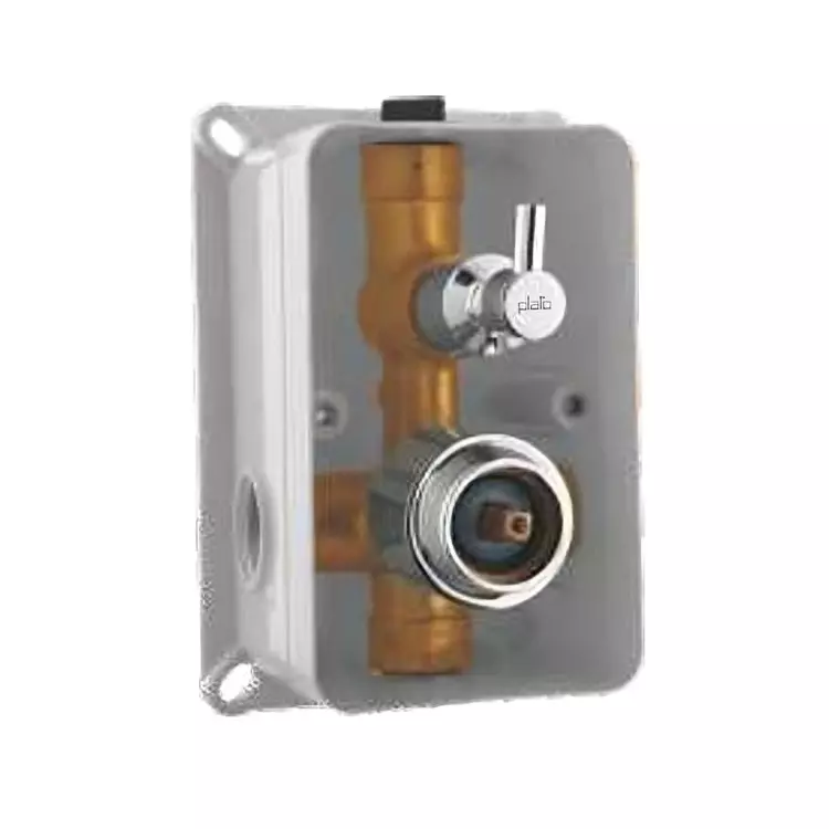 PLATO KUTEX Series High Flow Diverter Concealed Body 40 mm Silver, KX-301