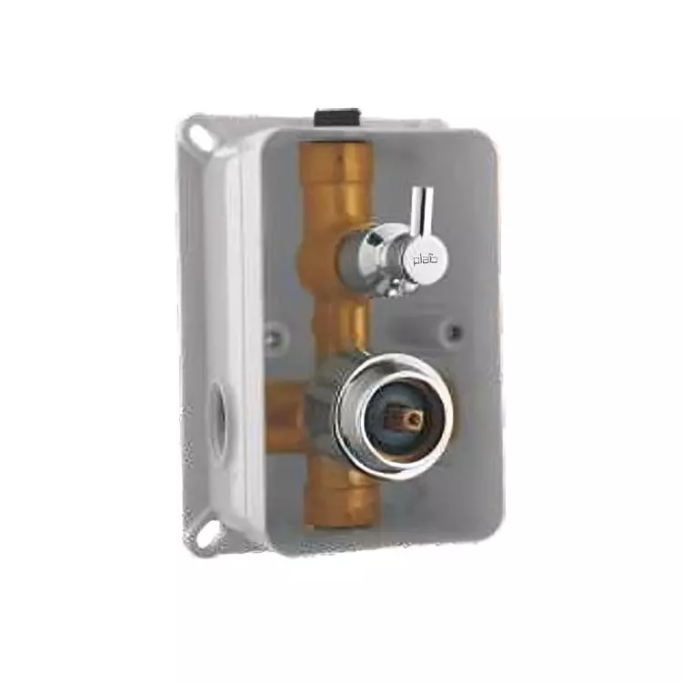 PLATO ITALIK Series High Flow Diverter Concealed Body 40 mm Silver, I-301