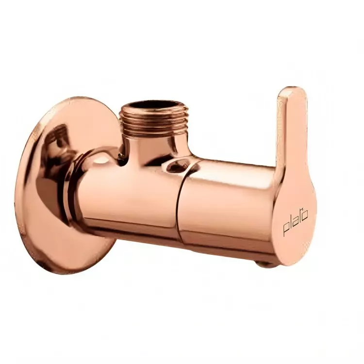 PLATO FABIOUS Series Mini Angle Cock Wall Mount Rose Gold, AV 001 RG