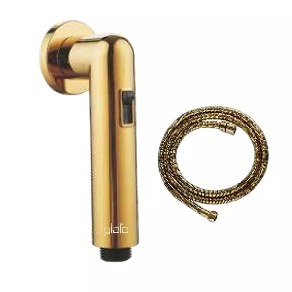 PLATO MAGNETIC Series Health Faucet Set Gold with 1 m SS 304 Tube, 7374 GD