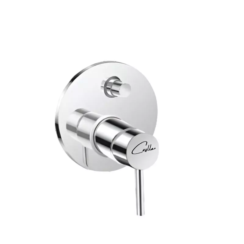 CASLLA Exposed Part Kit for Hi- Flow Divertor Cobalt Series Brass Chrome Finish Silver, CAT-CHR-922305