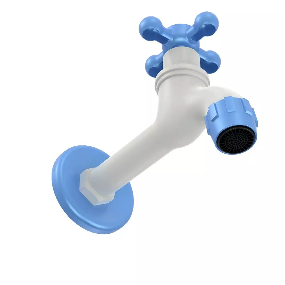 rn-rimjhim-collection-foam-flow-long-body-tap-with-flange-ptmt-box-packaging-type-white-blue-12-inch-15-mm-size-for-kitchen-bathroom-use-rnrim19a33