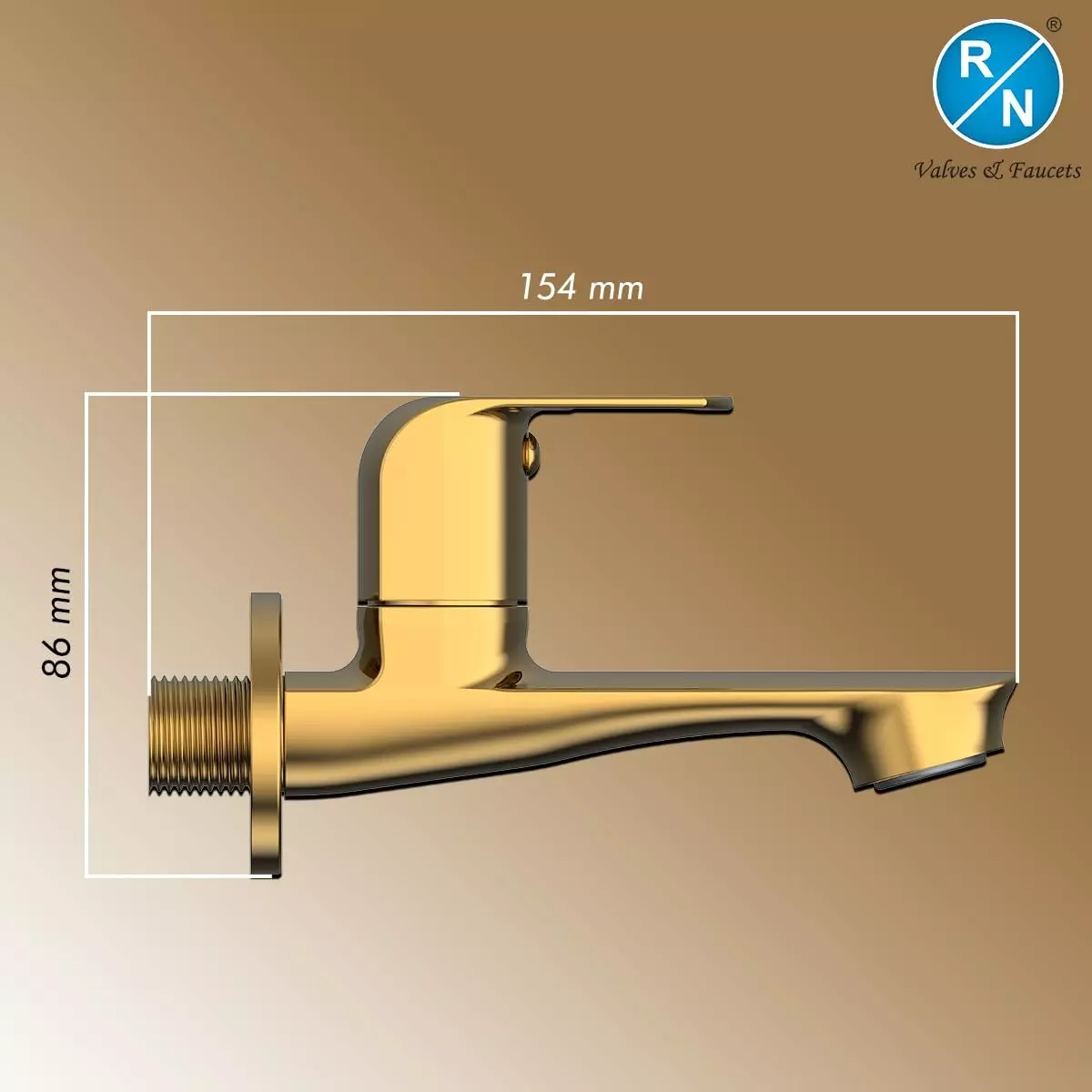 rn-extra-long-nose-bib-tap-with-flange-golden-stainless-steel-12-inch-15-mm-size-for-bathroom-toilets-use-rnsop32g03