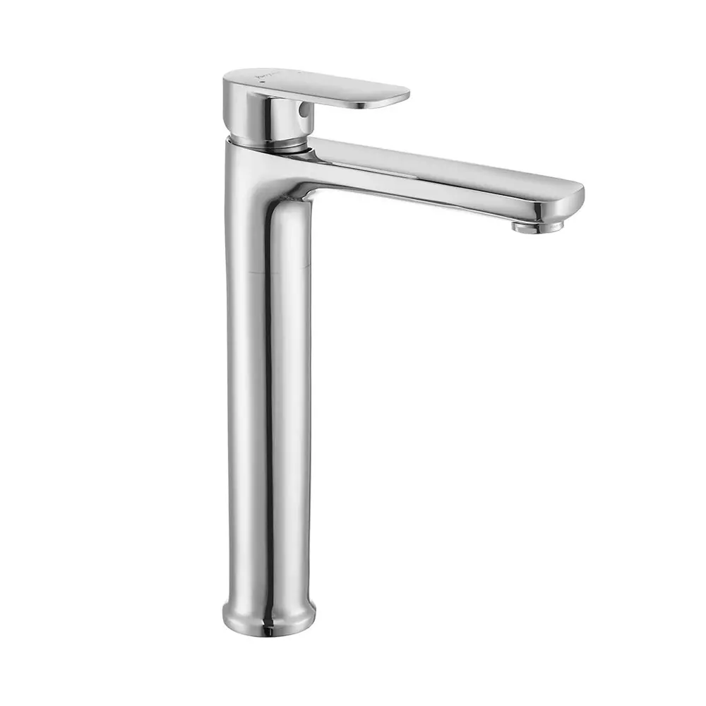Parryware Cardinal Tall Body Basin Mixer Stainless Steel Deck Mount Chrome Finish, G5446A1