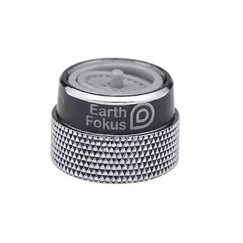 EARTH FOKUS Clear AC Dual-Mode Faucet Aerator Flip Switch Universal Thread Polished 6.8 L/min Flow Rate Food-Grade POM Polymer Use, WF-ED-FF-068-CL-P4 (Pack of 4 Pcs)