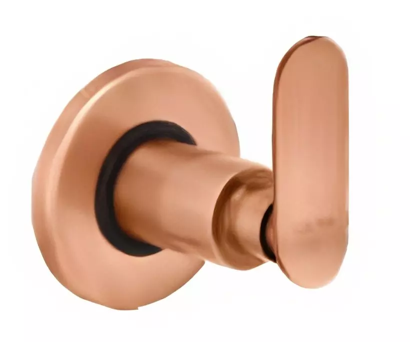 CERA Brooklyn Single Lever Stop Cock for 15 mm Pipe Line with Inner Head Antique Copper, F1018351AC