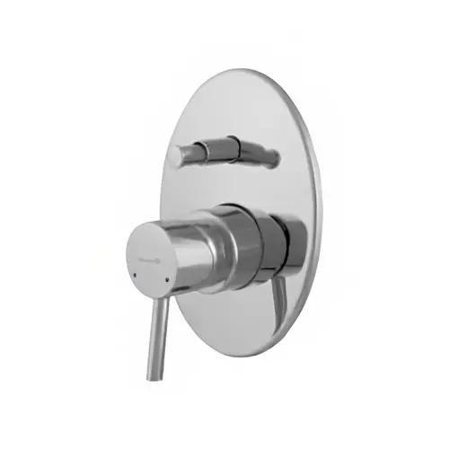 Parryware Agate Pro Bottom Lever 2 Way Diverter with Concealed Chrome, G3385A1+G4887A1 (Pack of 2 Piece)