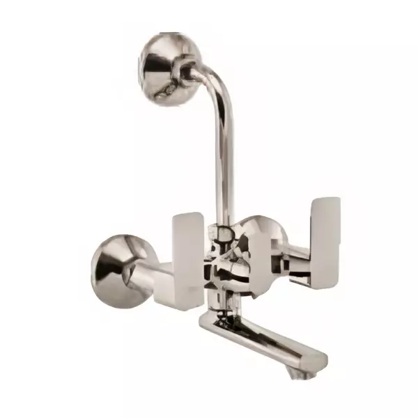 CERA Ruby 3 Lever Wall Mount Wall Mixer with 210 mm Long Bend Pipe for Overhead Shower