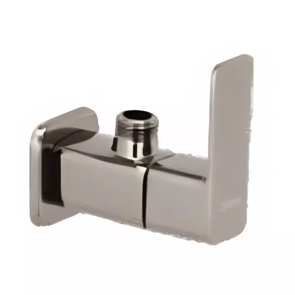 CERA Ruby Single Lever Wall Mount Angle Cock with Wall Flange Graphite Grey, F1005201GG
