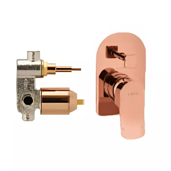 CERA Perla Single Lever High Flow Concealed Diverter Rose Gold, F1012721RG + F4030101RG (Set of 2 Pcs)