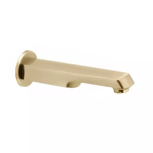 CERA Chelsea Single Lever Bath Tub Spout with Wall Flange Antique Brass, F1016661BA