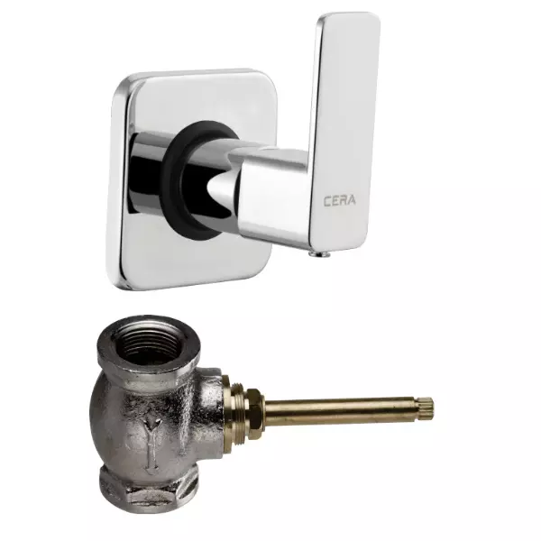 CERA Ruby Stop Cock Exposed & Concealed Part for 20 mm Pipe Line with Inner Head