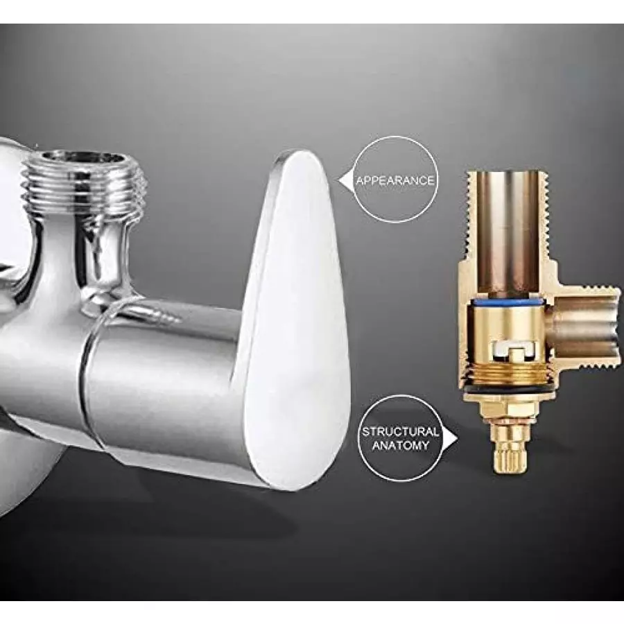 fastgear-fusion-angle-valve-stainless-steel-chrome-finish-silver-fg975-pack-of-4