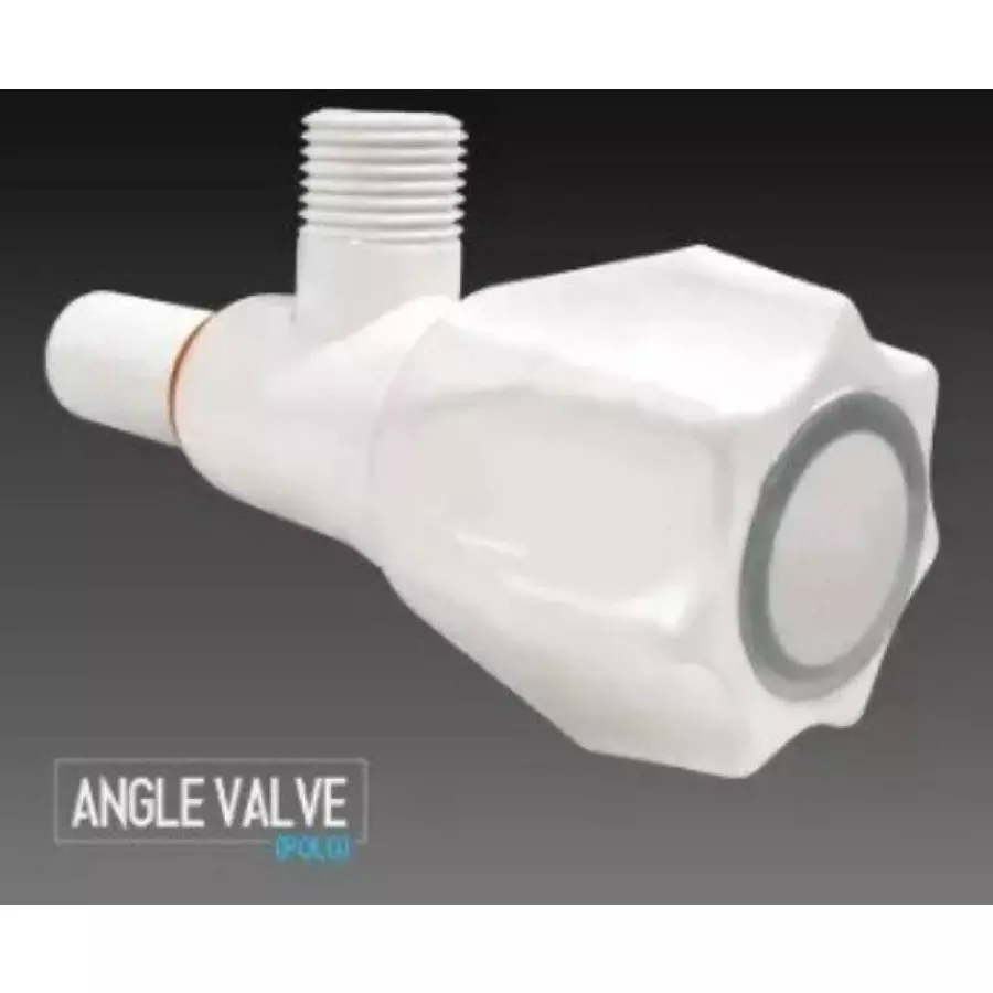 fastgear-angle-valve-plastic-chrome-finish-white-fg1075-pack-of-3