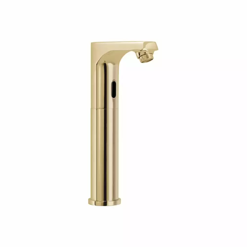 CERA High Neck Sensor Tap Deck Mounted Organic Finish Antique Brass, F6010108BA