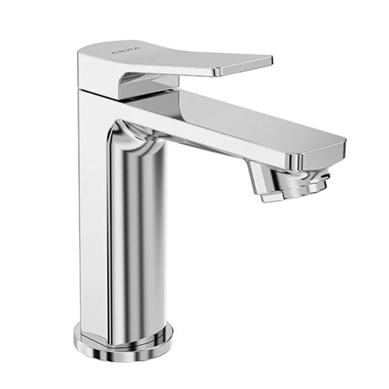 CERA Sylvina Pillar Cock Quarter Turn Deck Mount Chrome Plating Chrome with Aerator, F1021101