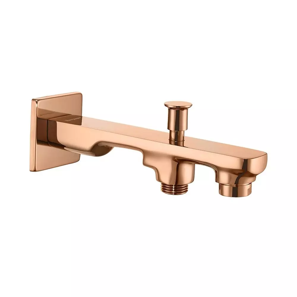 Parryware Spout with Diverter Quattro Deep Rose Gold Chrome Finish, T2328A4