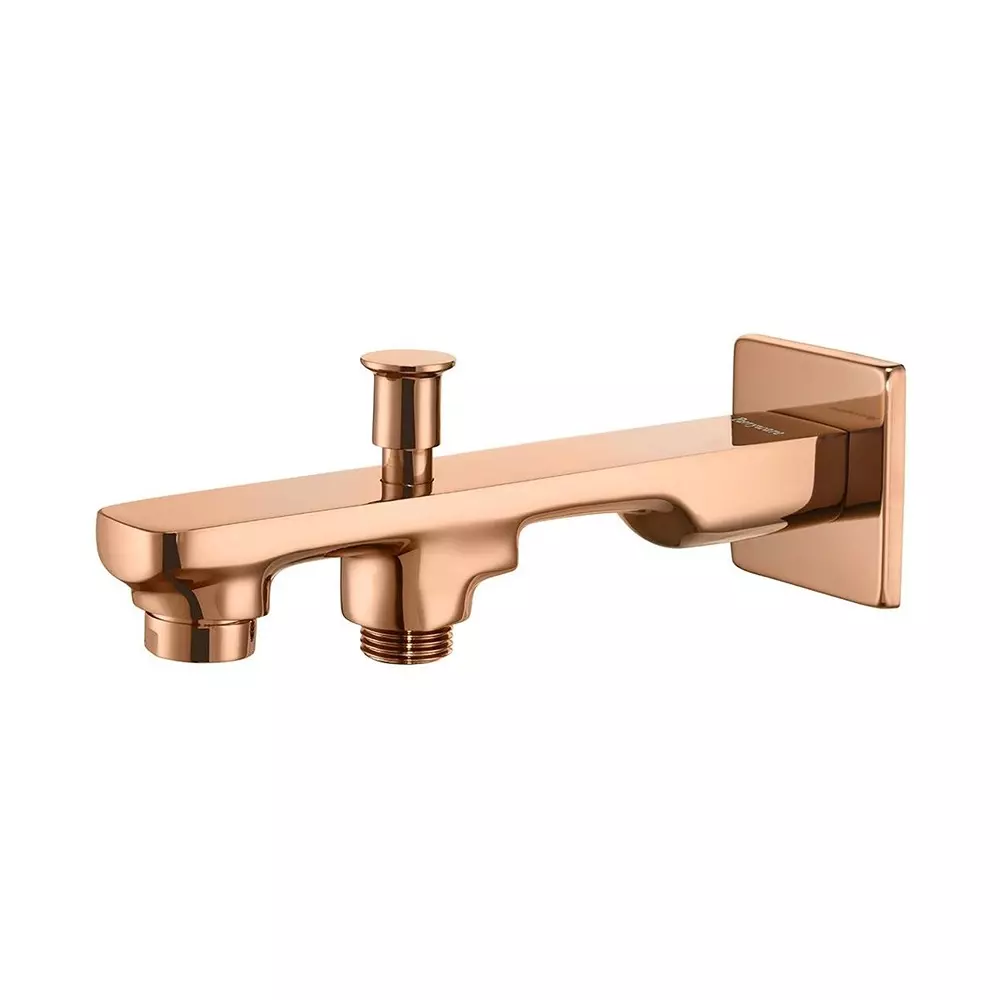 Parryware Spout with Diverter Quattro Deep Rose Gold Chrome Finish, T2328A4