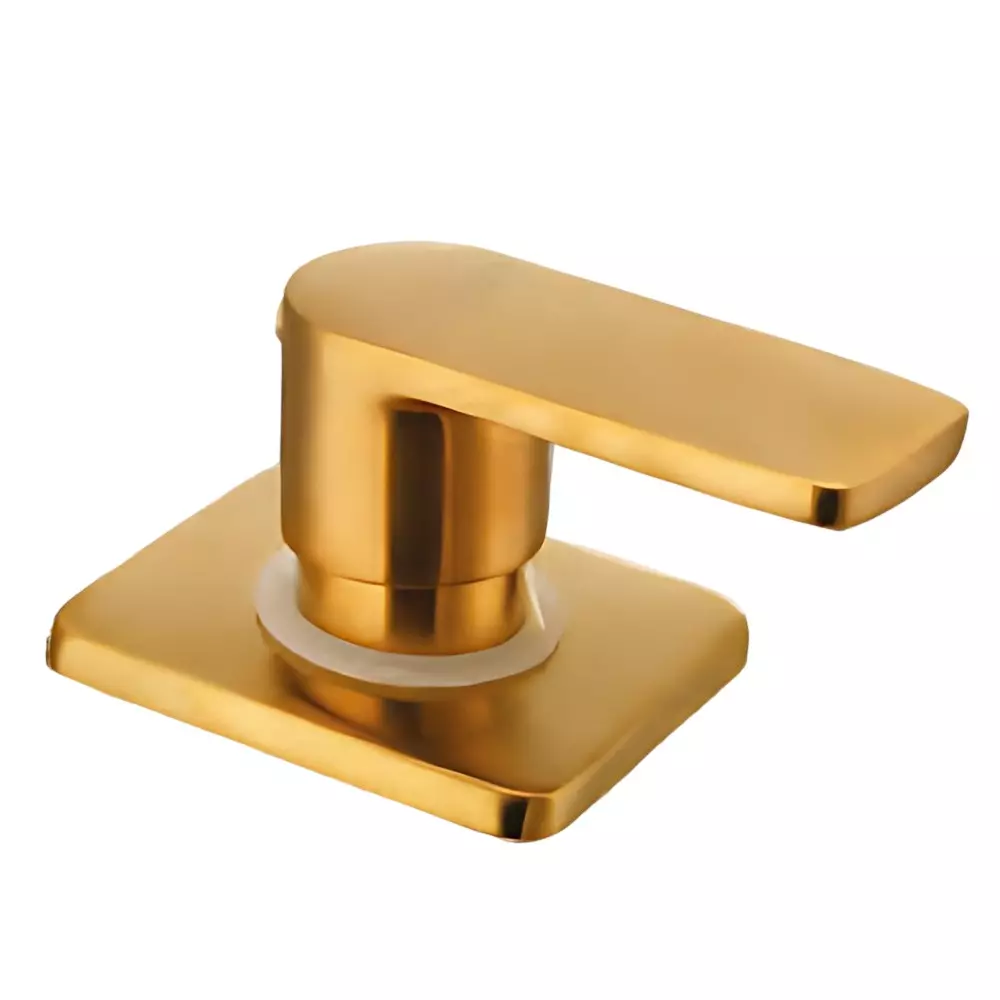 Somany Concealed Upper Part French Collection Elysees Series Brushed Gold Wall Mount, 272211380211