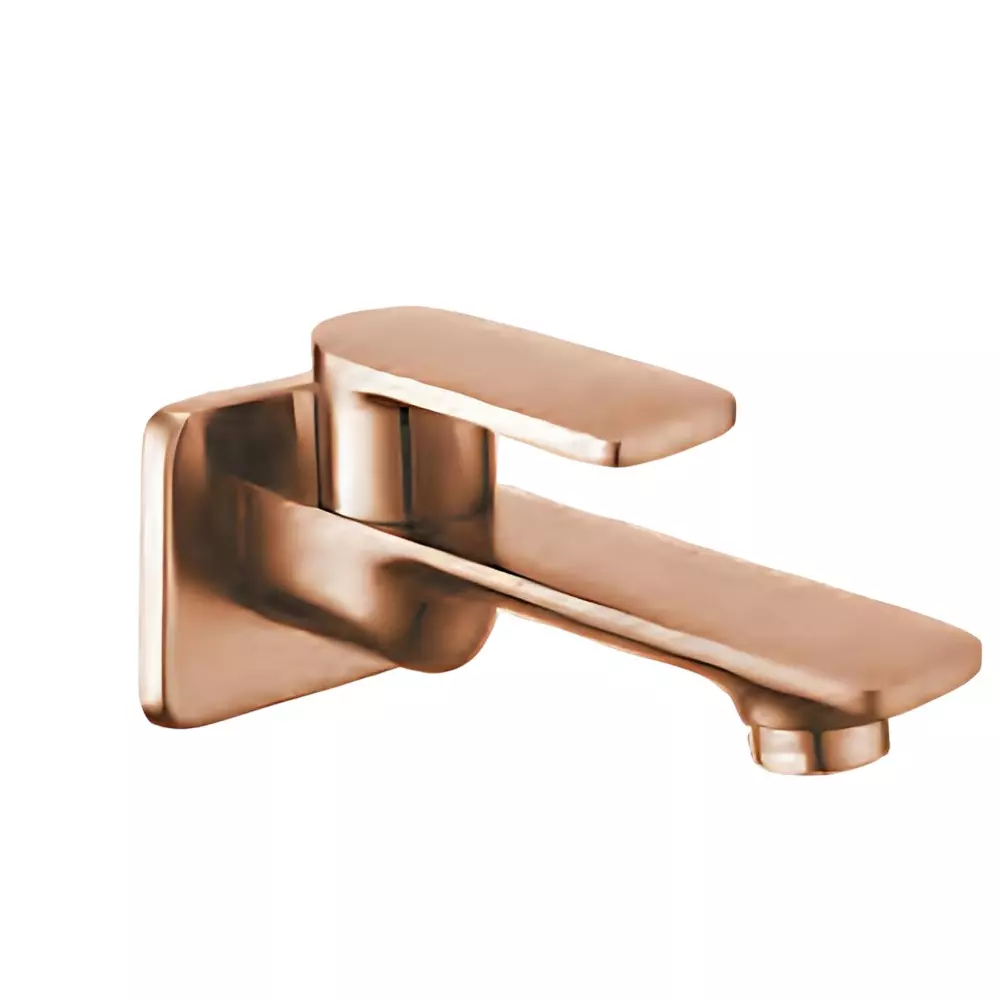 Somany Long Nose Bib Cock French Collection Elysees Series Rose Gold Wall Mount, 272211380101
