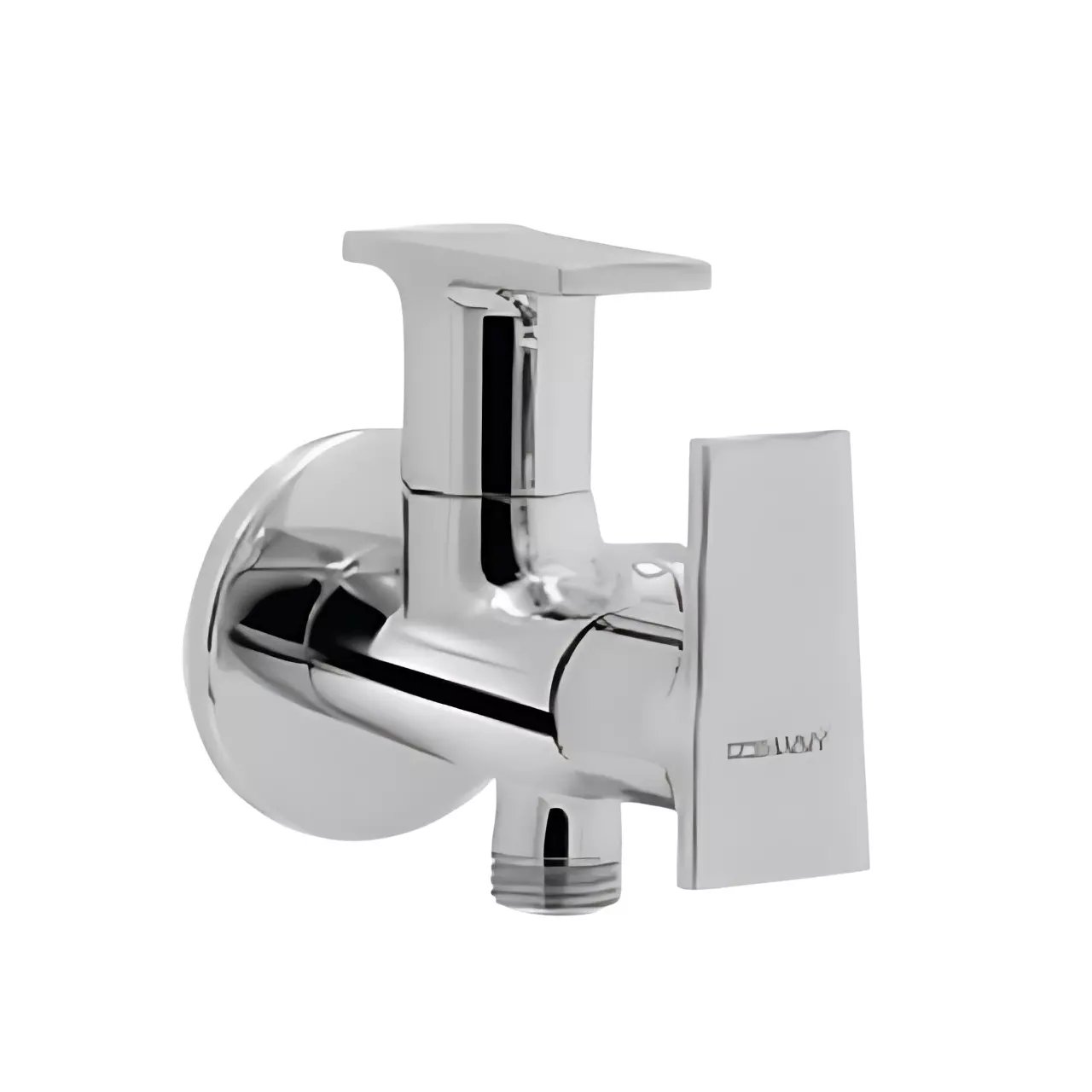 Somany Two Way Angle Valve Signature Collection Olive Series Chrome Finish Metal Body, 272210330061