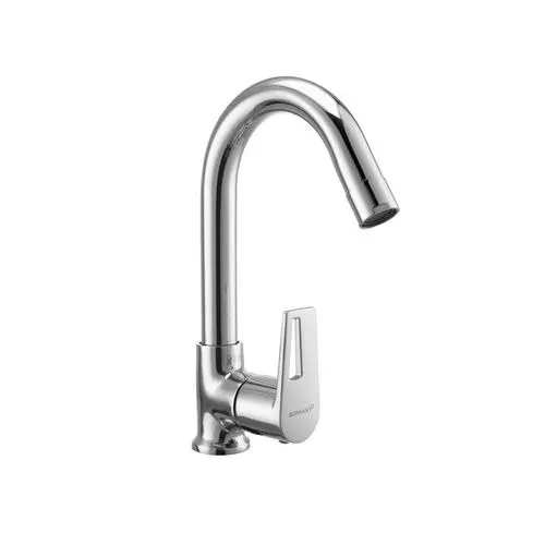 Somany Swan Neck with Swinging Spout Signature Collection Jupiter Series Chrome Finish Deck Mount, 272211420021