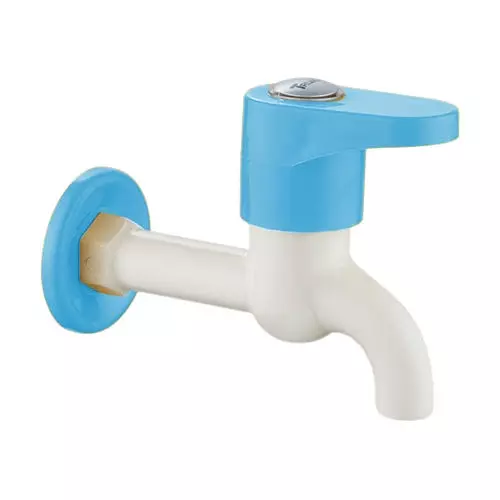 TRIJAL Rio Plus Long Body with Flange White, Blue, RPP-101 (Pack of 24)