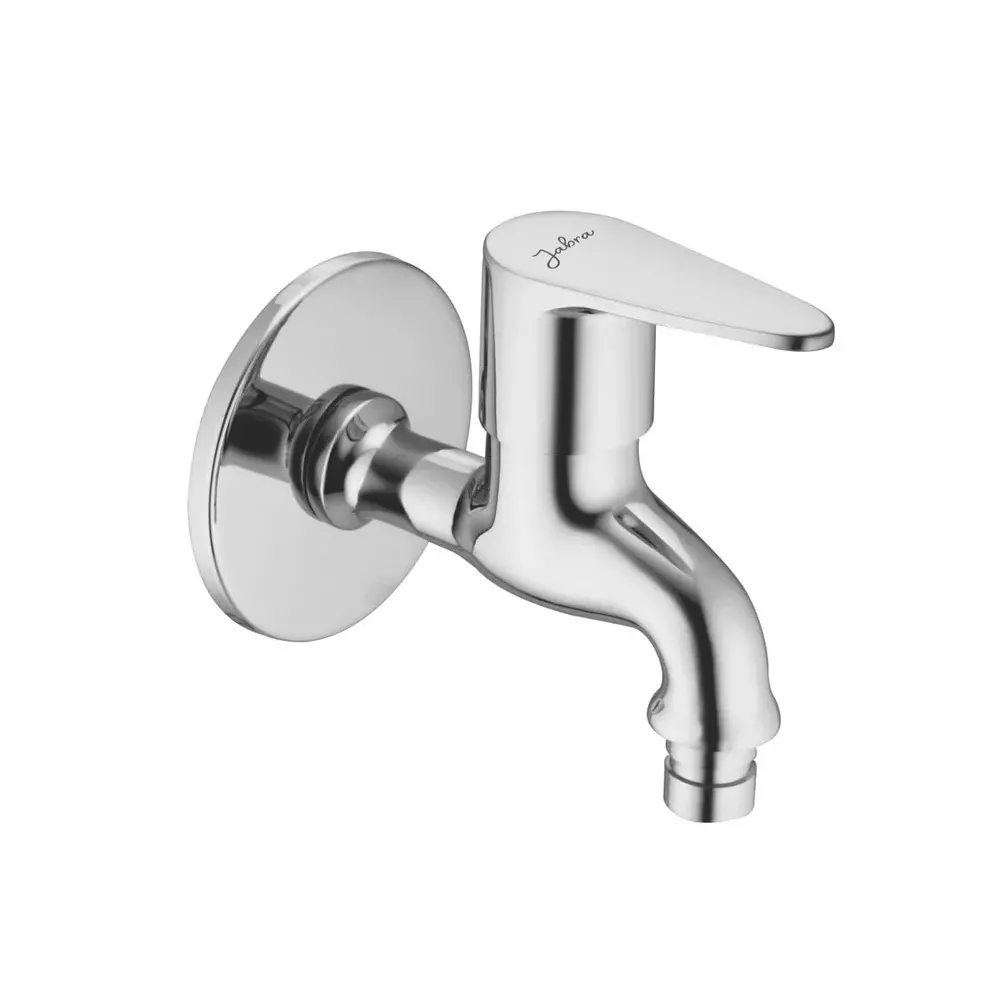 Jabra Washing Bib Cock Vignet Series Brass Chrome Finish Wall Mount Silver
