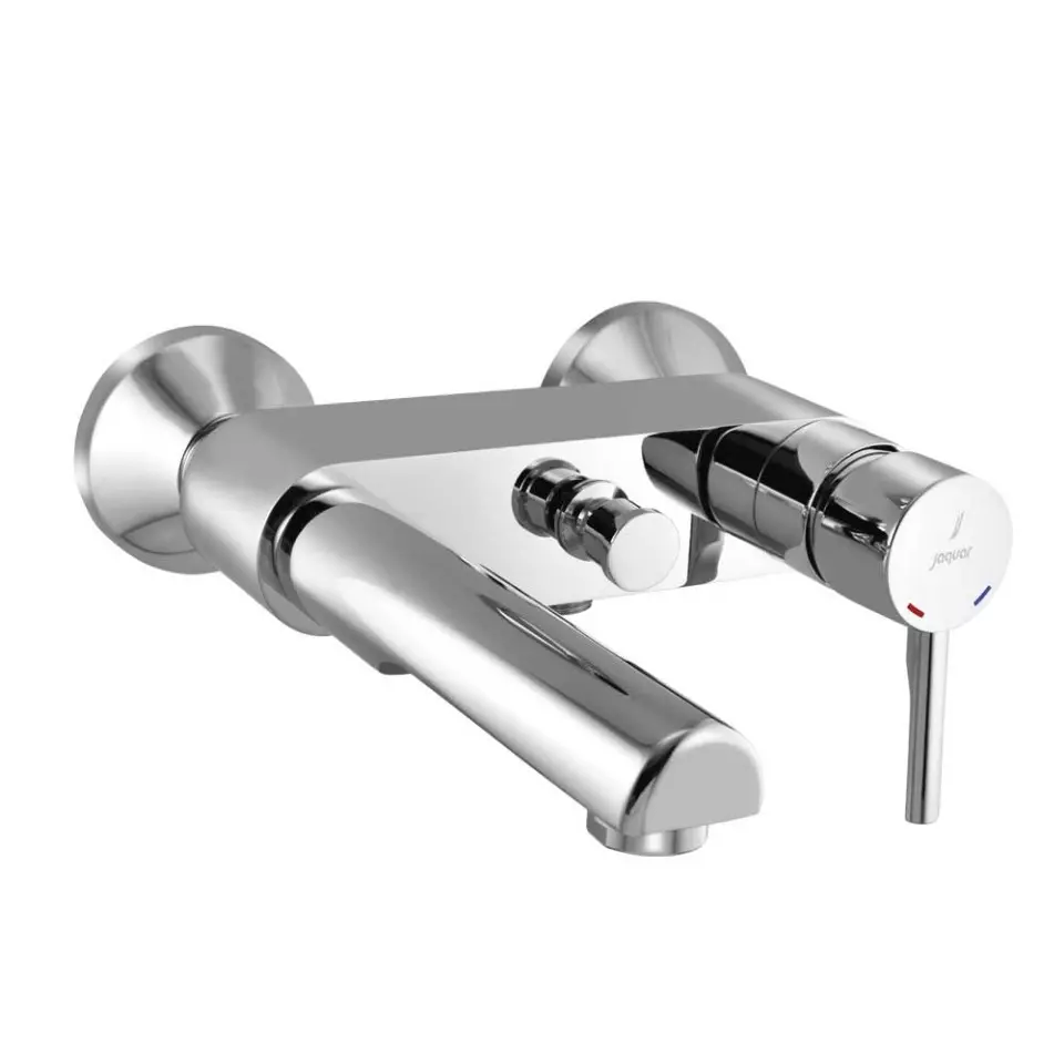 Jaquar Single Lever Wall Mixer with Provision Florentine Prime Series Chrome Finish, FLP-5119PM