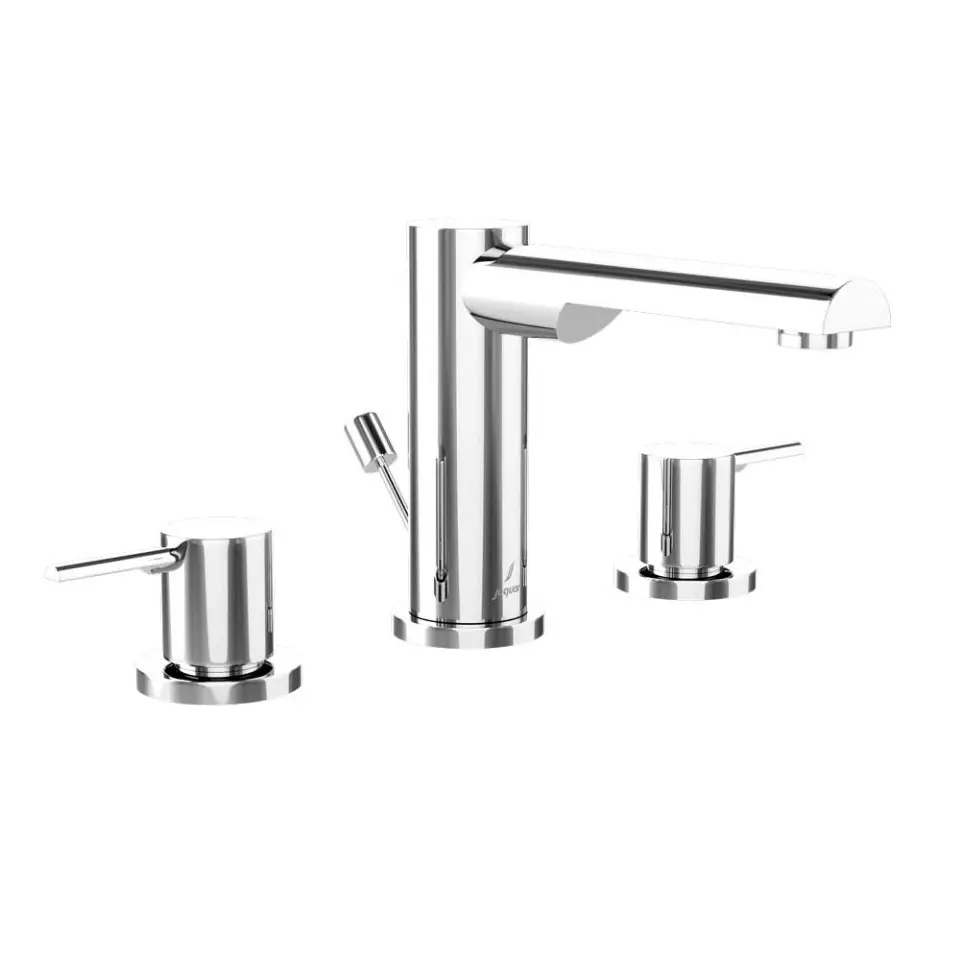 Jaquar 3-Hole Basin Mixer without Popup Waste System Florentine Prime Series Chrome Finish, FLP-5191PM