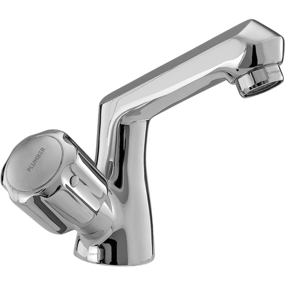 PLUMBER Economy Series Swan Neck Tap Right Hand Operated, EC-0103R