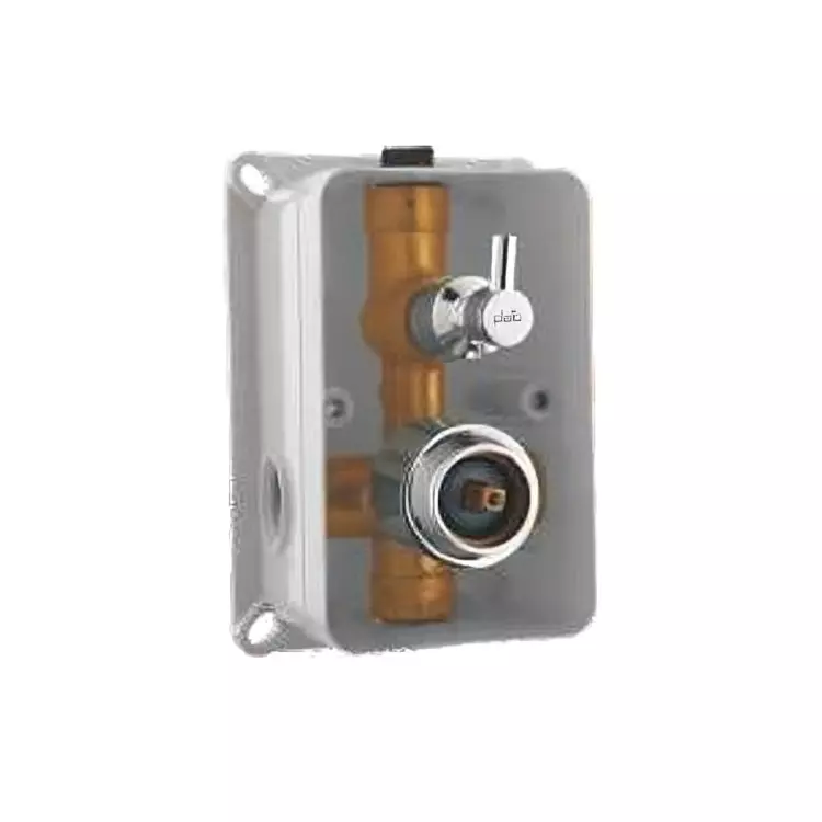 PLATO ORMONIO Series High Flow Diverter Concealed Body 40 mm Silver, OR-301