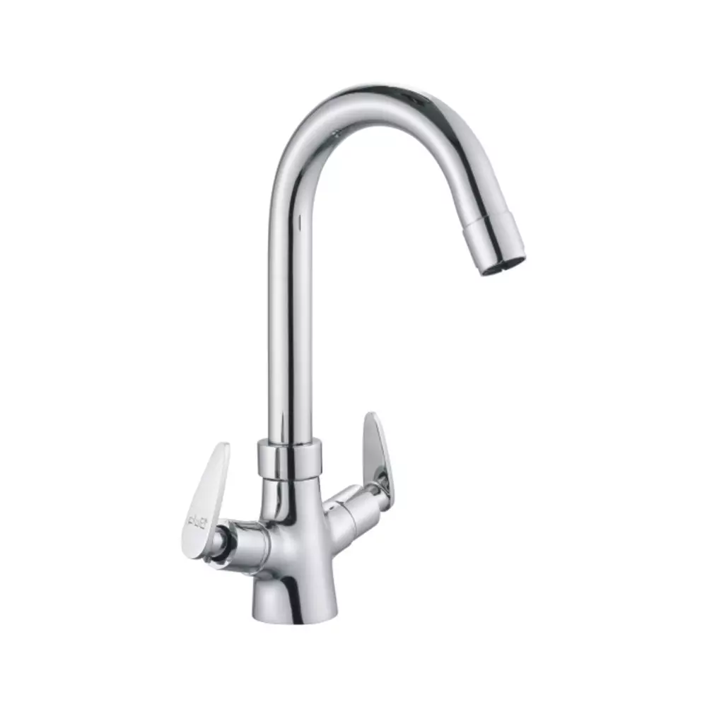 PLATO KRATI Series Centre Hole Basin Mixer Silver, KR-010