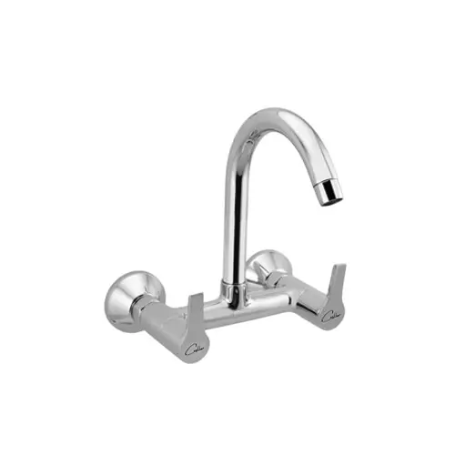 CASLLA Sink Mixer with Swinging Spout Cooper Series Brass Chrome Finish Silver, CPR-CHR-822323