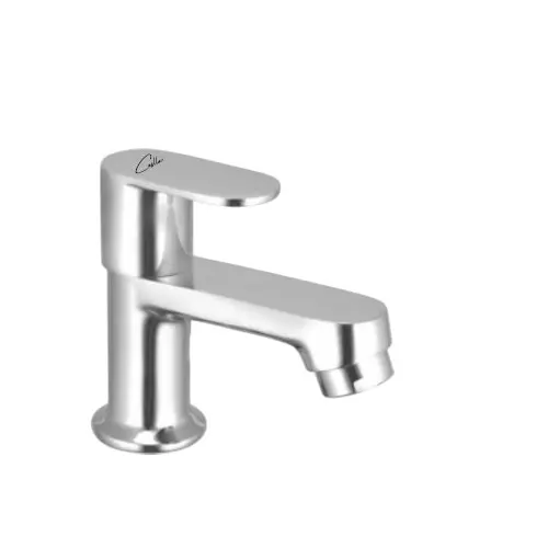 CASLLA Pillar Cock Candy Series Brass Chrome Finish Silver, CNY-CHR-712311