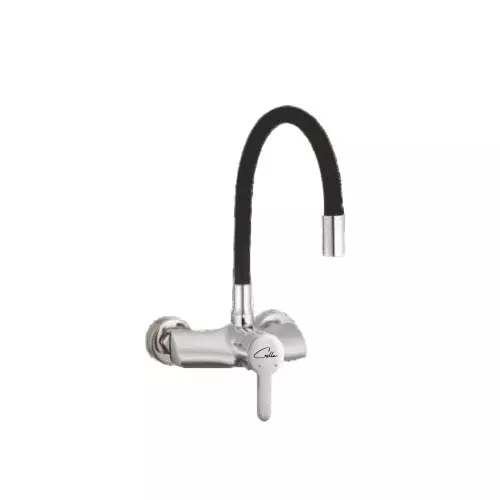 CASLLA Single Lever Sink Mixer Clarx Series Brass Chrome Finish Silver, CLX-CHR-722325