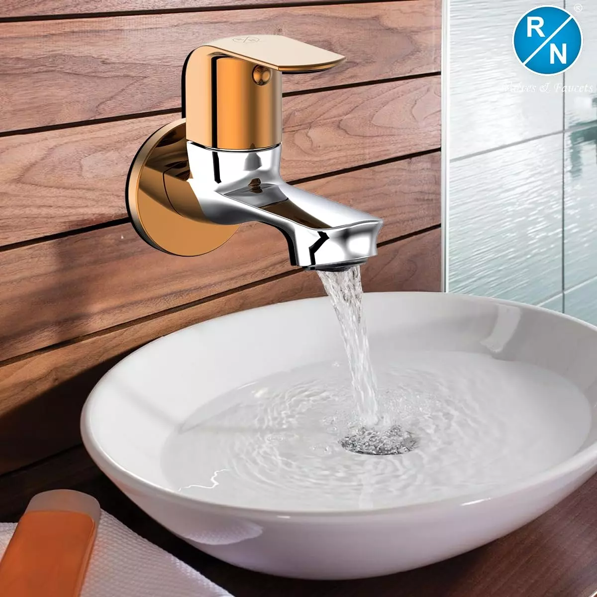 rn-solitaire-pro-rose-gold-chrome-dual-long-nose-bib-tap-with-flange-rose-gold-chrome-12-inch-15-mm-size-rnsop25g02